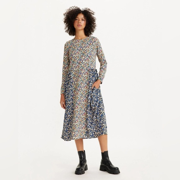 Levi's Dresses & Skirts - Levi’s Roman Floral Prairie Dress Cottagecore